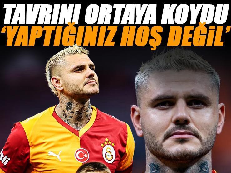 Galatasaray yönetimi Icardi için tavrını ortaya koydu 'Yaptığınız hoş değil'