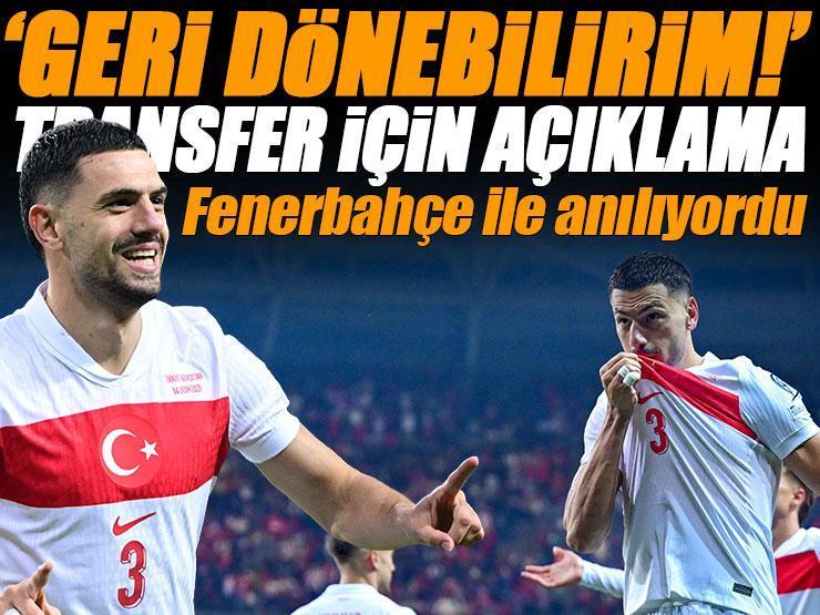 Merih Demiral'dan transfer açıklaması! Geri dönüş için yanıt verdi...