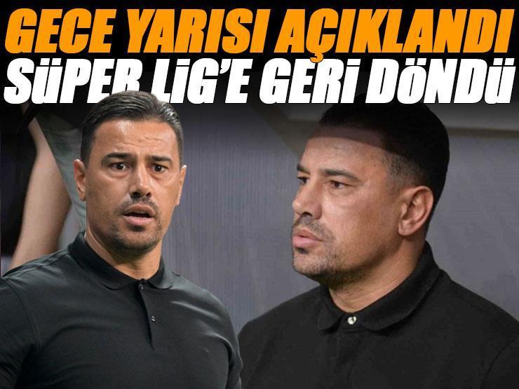 Gece yarısı açıklandı! Çağdaş Atan Süper Lig'e geri döndü