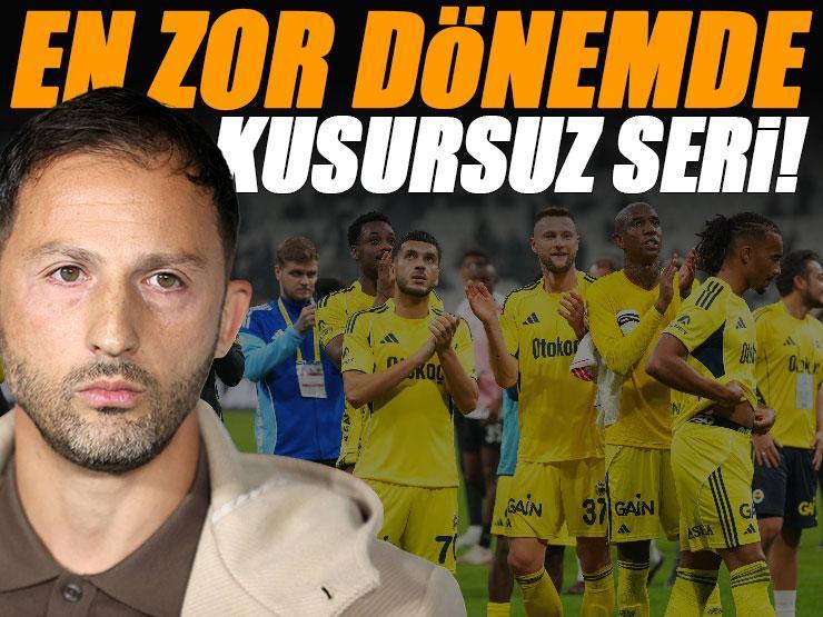 Fenerbahçe'den sezonun en kritik döneminde kusursuz seri