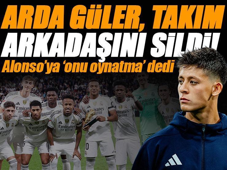 Arda Güler, Real Madrid'de takım arkadaşını sildi! Onunla oynamak istemiyor