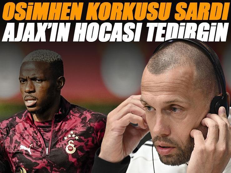 Ajax'ın Osimhen korkusu sardı! Heitinga: Galatasaray’ın tam has oyuncusu