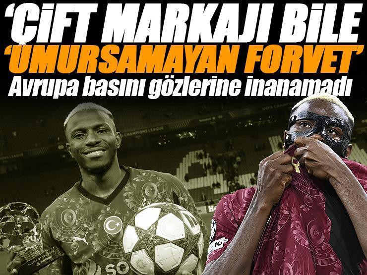 'Çift markajı bile umursamıyor' Osimhen'in golleri Avrupa'yı salladı: Galatasaray, Ajax'ı ezip geçti