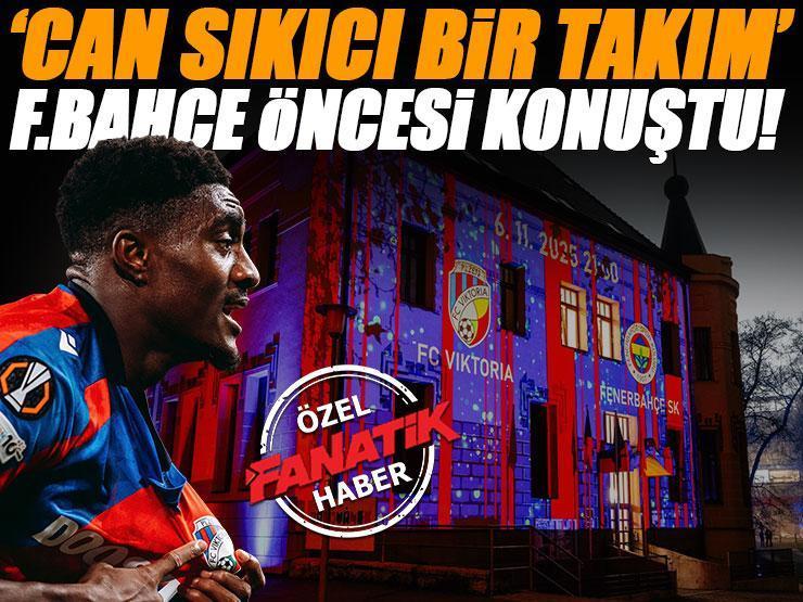 Fenerbahçe'nin rakibi Viktoria Plzen'i FANATİK'e anlattı: Onlarla oynamak can sıkıcı!