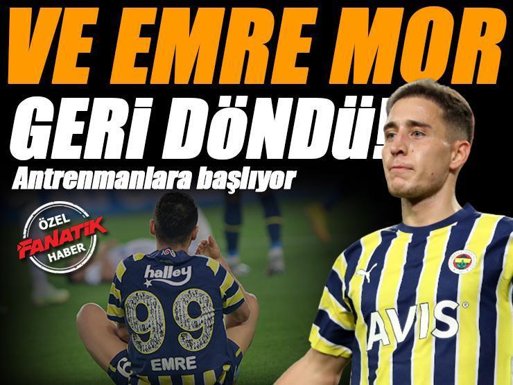 ÖZEL | Emre Mor geri dönüyor! Fenerbahçe'de kritik gelişme