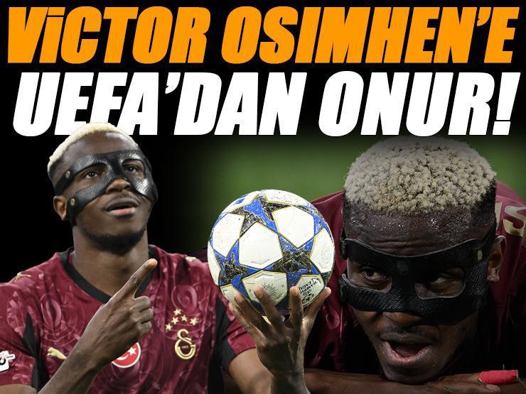 Victor Osimhen'e UEFA'dan büyük onur! Haftanın oyuncusu seçilmedi ama...