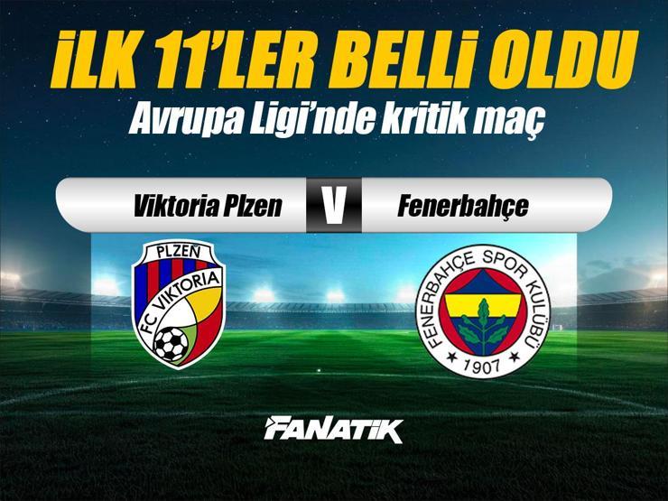 Viktoria Plzen - Fenerbahçe maçı ne zaman, saat kaçta hangi kanalda? (İlk 11'ler)