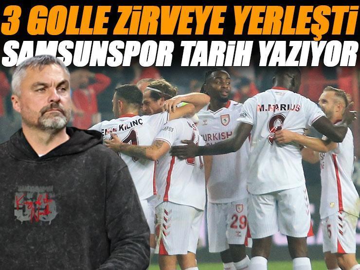 Samsunspor evinde rahat kazandı! Konferans Ligi'nde liderliğe oturdu | Samsunspor - Hamrun Spartans maç sonucu: 3-0