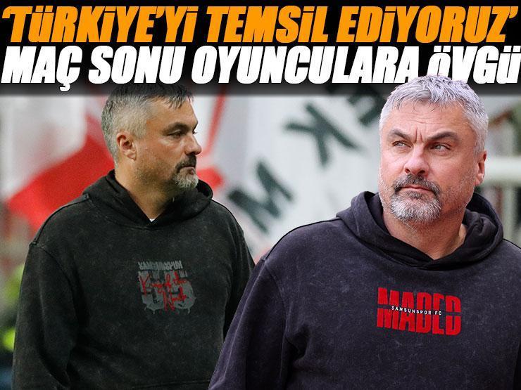 Samsunspor teknik direktörü Thomas Reis: 'Tüm Türkiye'yi temsil ediyoruz'