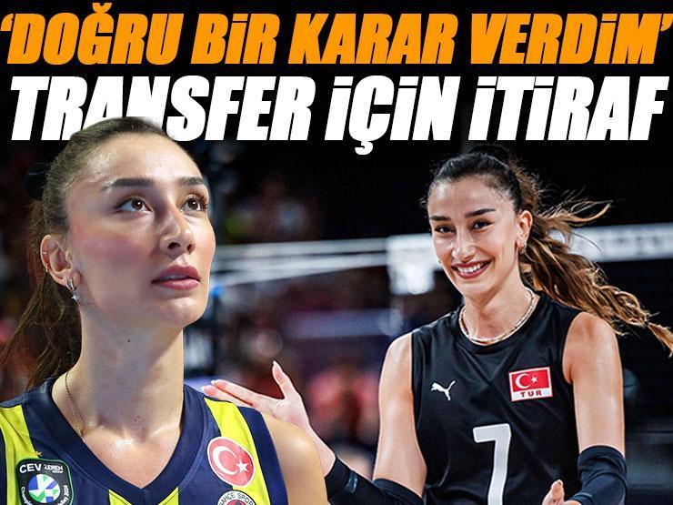 Fenerbahçe Medicana'nın Hande Baladın: 'Doğru bir karar verdim'