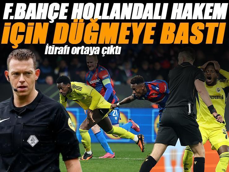 Fenerbahçe Plzen maçının skandal hakemini UEFA'ya taşıyor! 3 yıl önceki itirafı ortaya çıktı
