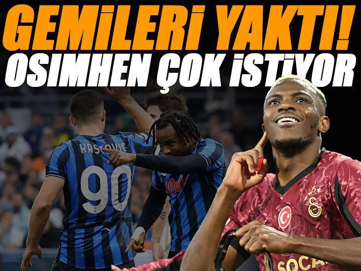 Lookman gemileri yaktı, ocakta ayrılık kesinleşti! Osimhen çok istiyor