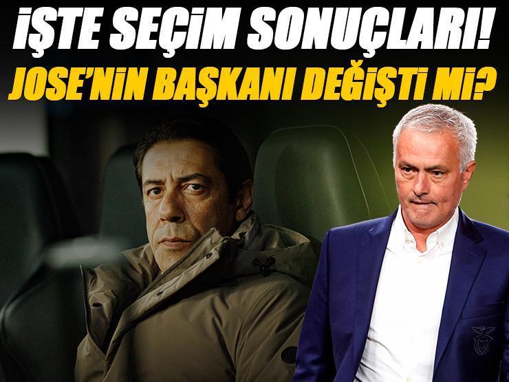 Jose Mourinho'nun başkanı değişti mi? İşte Benfica'daki seçim sonuçları!