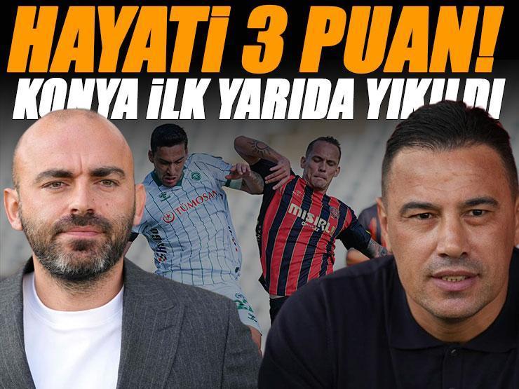 (ÖZET) Karagümrük'ten hayati 3 puan | Karagümrük - Konyaspor maç sonucu: 2-0
