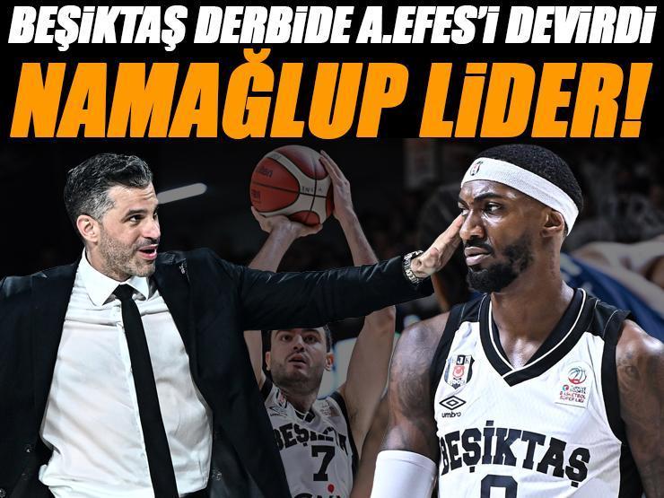 Namağlup lider Beşiktaş Gain! (ÖZET) Beşiktaş Gain-Anadolu Efes maç sonucı: 78-69