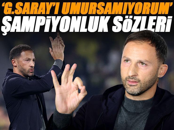 'Kusursuz değil ama güzel bir gece!' Tedesco'dan maç sonu sürpriz röportaj