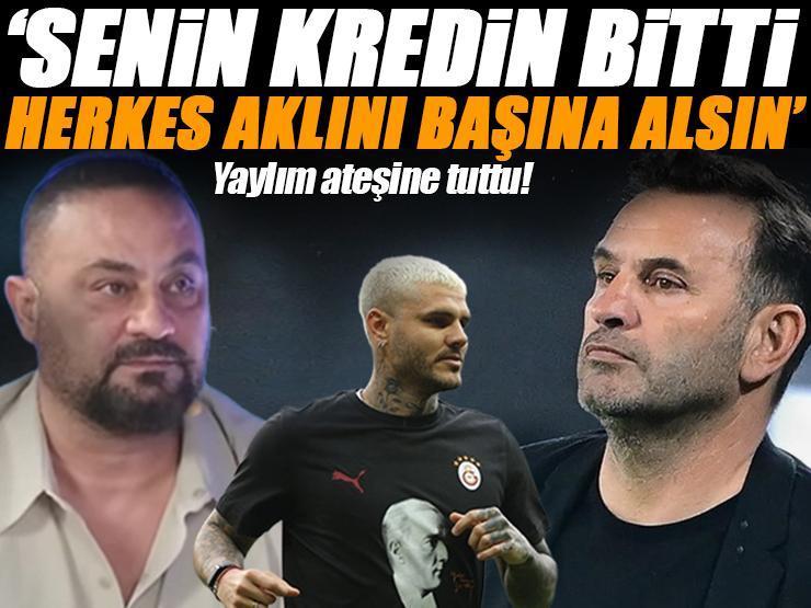 Hasan Şaş'tan yaylım ateşi 'Senin Galatasaray'da kredin artık bitti herkes aklını başına alsın'