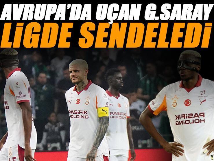 Avrupa’da uçan Galatasaray, ligde sendeledi! Liderlerin kayıp haftası