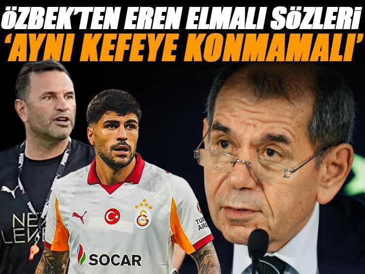 Galatasaray Başkanı Dursun Özbek'ten Eren Elmalı sözleri | Transfer açıklaması