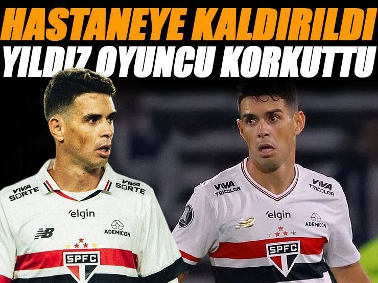 Hastaneye kaldırıldı! Brezilyalı yıldız Oscar korkuttu