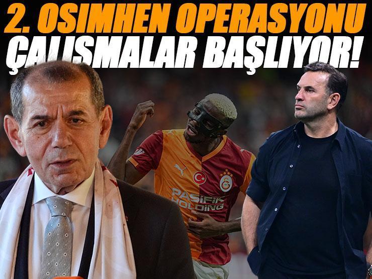 Galatasaray'da 2. Victor Osimhen operasyonu! Çalışmalar başlıyor