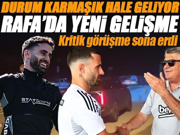 Beşiktaş'ta Rafa Silva krizi: Antrenmana çıkmadı, Ümraniye'den ayrıldı