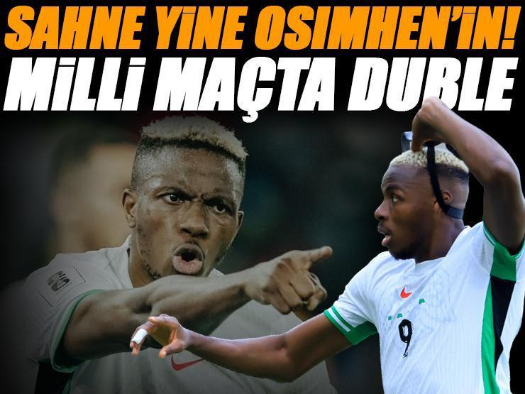 Yok artık Victor Osimhen! Milli takımda duble: Son 11 maç 12 gol...