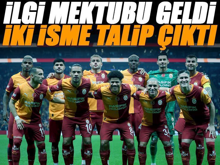 Galatasaray’da iki yıldıza talip var! İlgi mektubu geldi