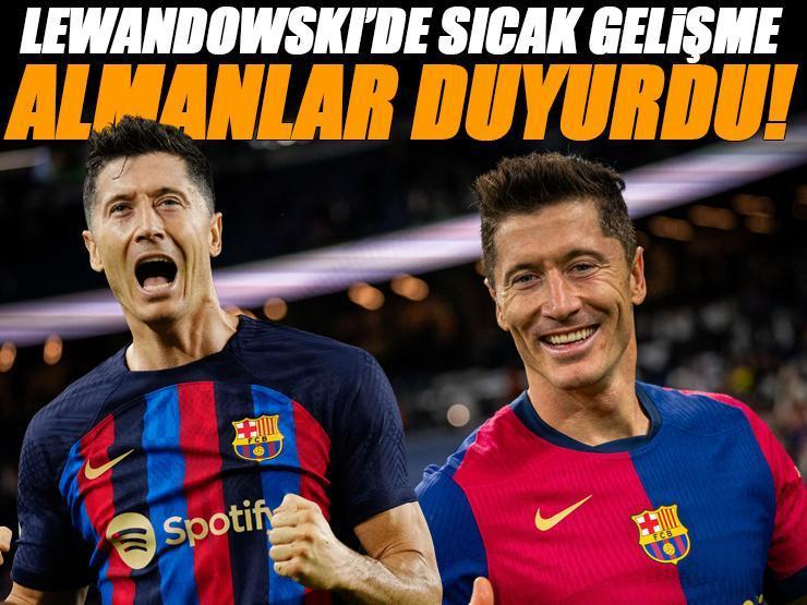 Fenerbahçe'de Lewandowski gelişmesi! Almanlar duyurdu