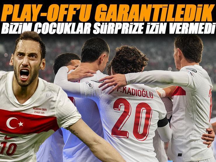 A Milli Takım hata yapmadı! Play-off'u garantiledi | Türkiye - Bulgaristan maç sonucu: 2-0