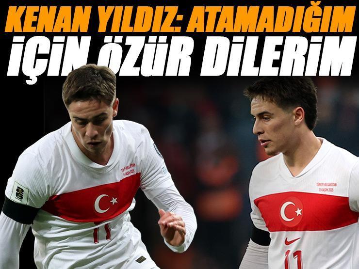 Bulgaristan zaferi sonrası Kenan Yıldız: Atamadığım için özür dilerim