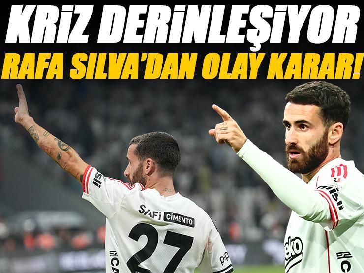 Beşiktaş'ta Rafa Silva'dan olay karar! Sergen Yalçın ve Serdal Adalı'nın sözlerinin ardından...