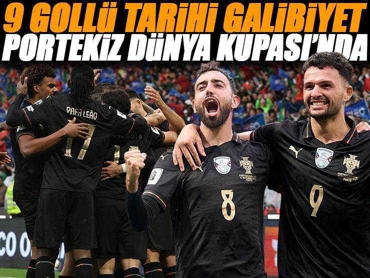 (ÖZET) Portekiz tarihi farkla kazandı! Adını Dünya Kupası'na yazdırdı | Portekiz - Ermenistan maç sonucu: 9-1