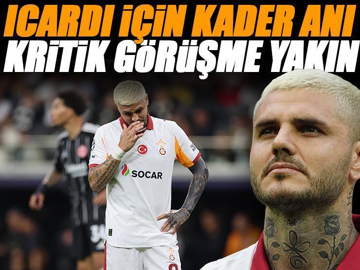 Galatasaray'da Icardi'nin kaderi belli oluyor! Kritik görüşme çok yakın