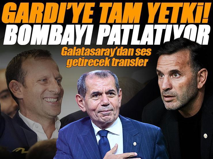 Galatasaray'dan transferde Gardi'ye tam yetki! Bombayı patlatıyor