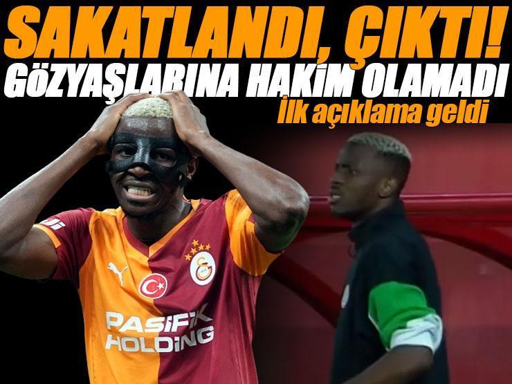 Gözyaşlarına hakim olamadı! Victor Osimhen'den kötü haber, ilk açıklama geldi