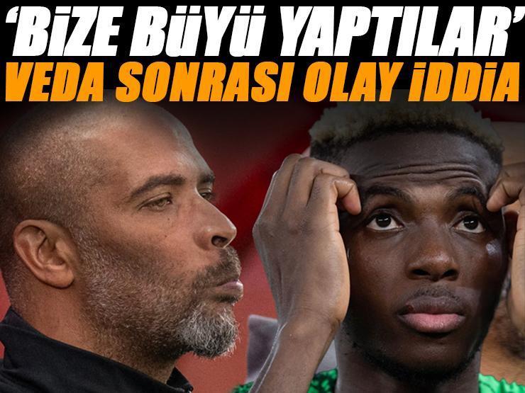 Dünya Kupası'na veda sonrası Nijerya Teknik Direktörü Eric Chelle'den olay iddia 'Bize büyü yaptılar'