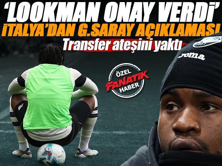 ÖZEL | 'Lookman transfere onay verdi' Galatasaray için İtalya'dan olay açıklama: Bonservisi de belli oldu