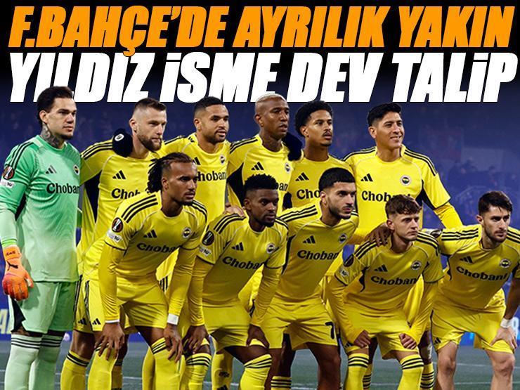 Fenerbahçe'de ayrılık yakın! Fransız devi yıldız isim için düğmeye bastı