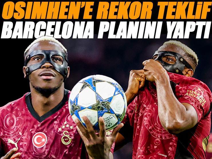 Barcelona Osimhen için rekor teklife hazırlanıyor! İspanyollar dev planı böyle duyurdu...