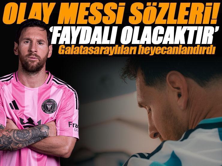 Galatasaray'da Messi heyecanı! Gardi'den sürpriz açıklama