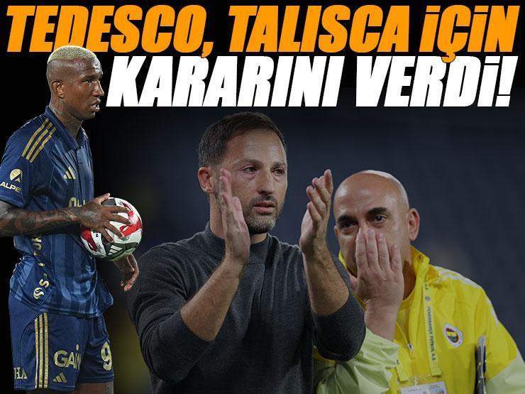 Domenico Tedesco'dan Anderson Talisca kararı!