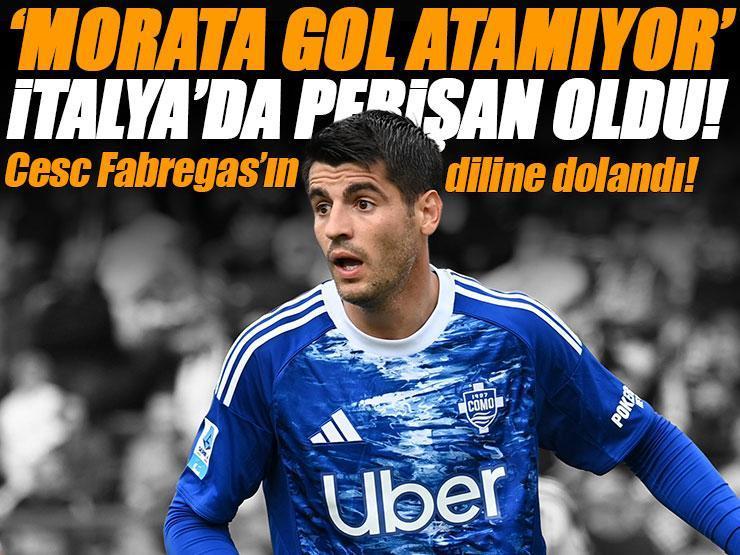 Eski Galatasaraylı Alvaro Morata, Cesc Fabregas'ın diline dolandı! 'Gol atamıyor!'