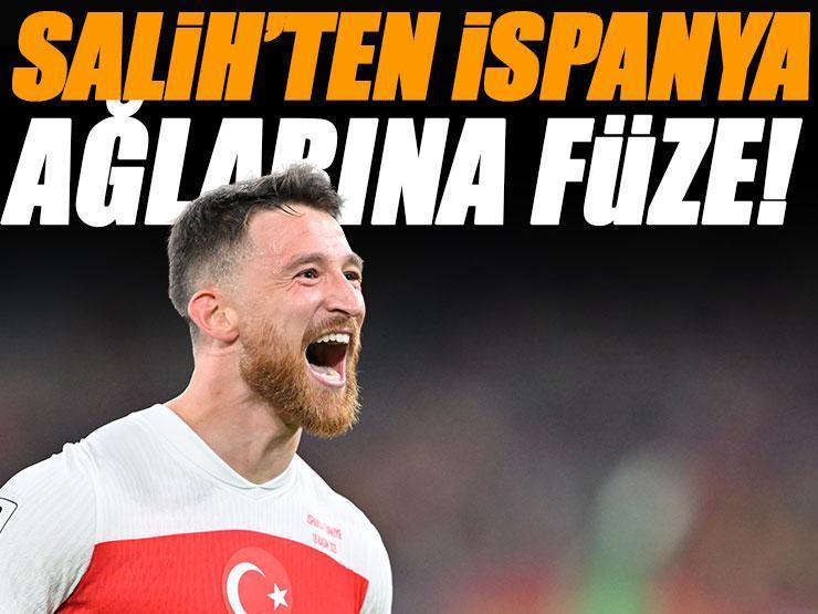 Salih Özcan'dan İspanya'yı susturan füze! Türk'ün gücünü gösterdi...