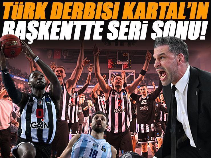 EuroCup'ta Türk derbisi Kartal'ın! Türk Telekom - Beşiktaş GAİN maç sonucu 84-93