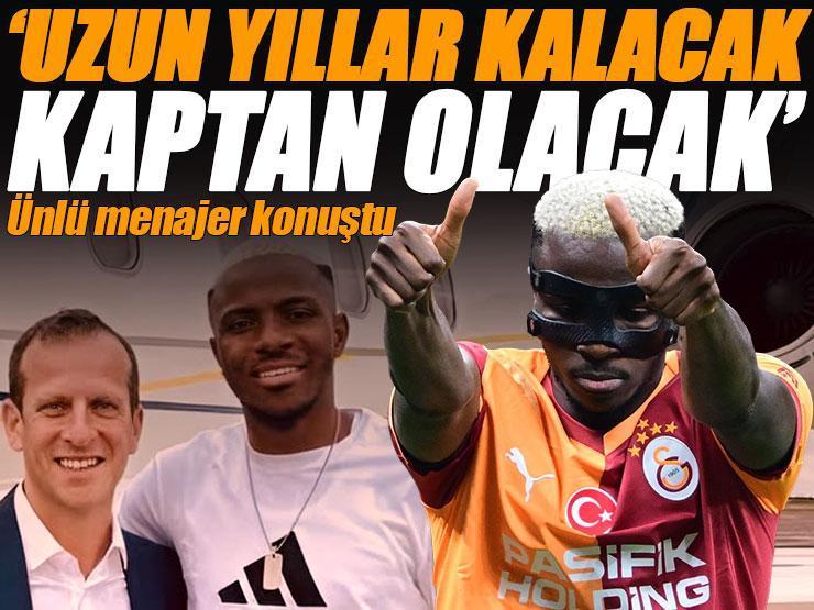 'Osimhen uzun yıllar kalacak!' Nijeryalı yıldızı Galatasaray'a getiren menajer Gardi konuştu