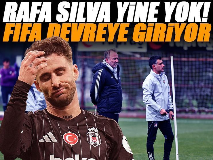 Beşiktaş'ta kriz giderek büyüyor! Rafa Silva antrenmanda yine yok