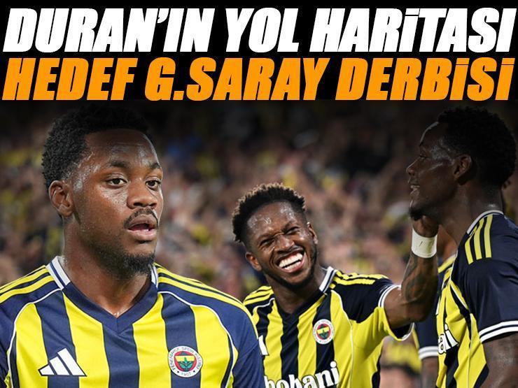Fenerbahçe'de Jhon Duran'ın yol haritası belli oldu! Hedef Galatasaray derbisi