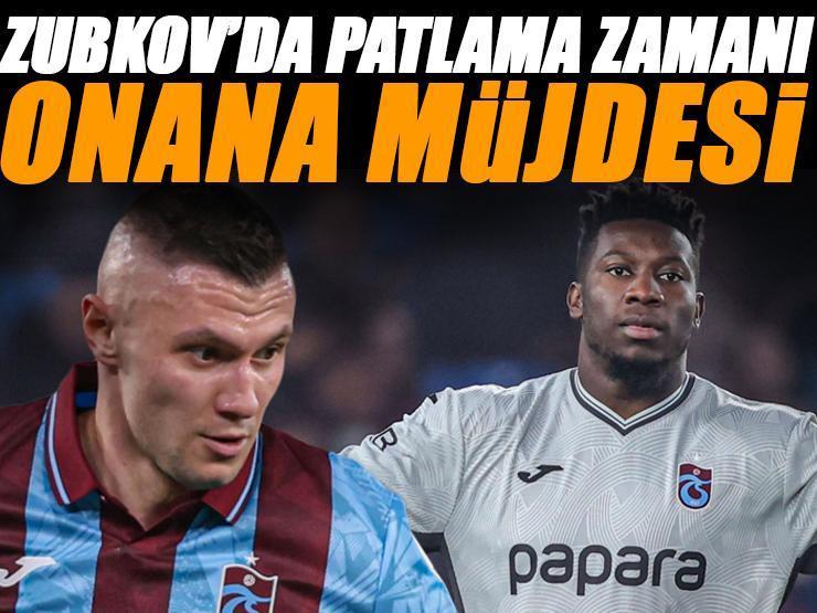 Trabzonspor'a Onana müjdesi! Zubkov'da patlama zamanı