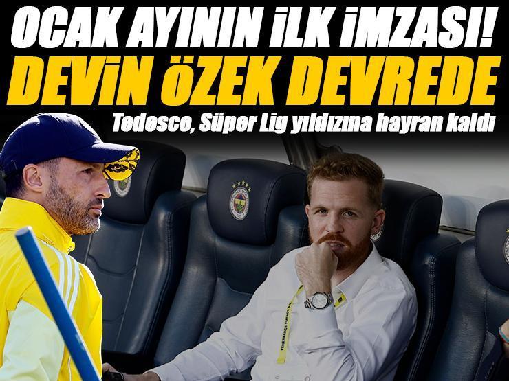 İşte Fenerbahçe'nin ilk transferi! Domenico Tedesco hayran kaldı, Devin Özek devrede...